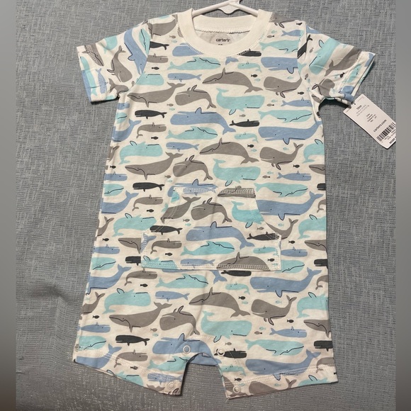 Carter’s 18 month whale romper set NWT - Picture 5 of 8